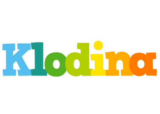 Klodina rainbows logo