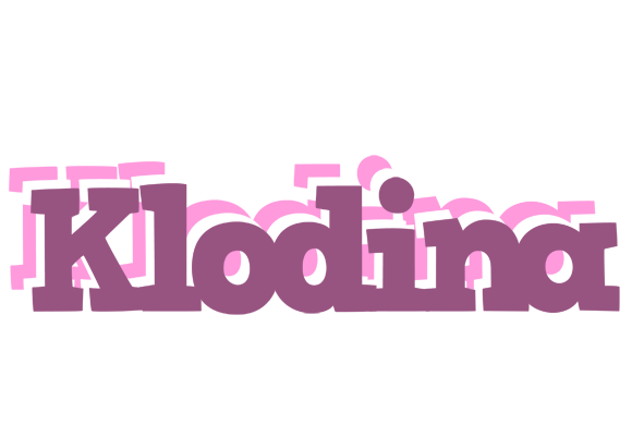 Klodina relaxing logo
