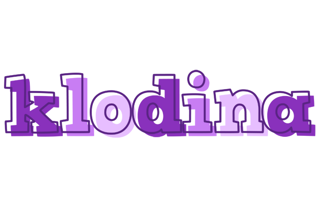 Klodina sensual logo