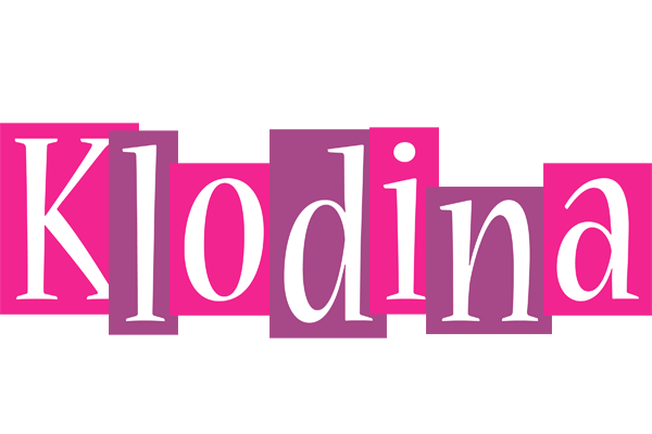 Klodina whine logo