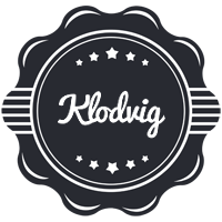 Klodvig badge logo