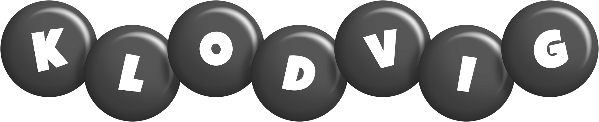 Klodvig candy-black logo