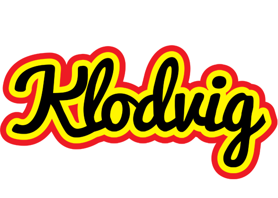Klodvig flaming logo