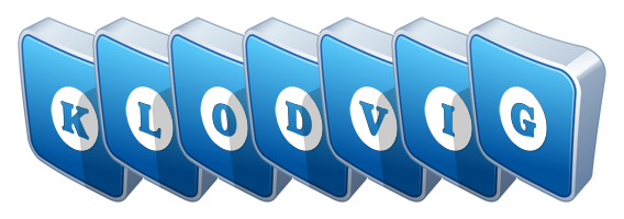 Klodvig flippy logo