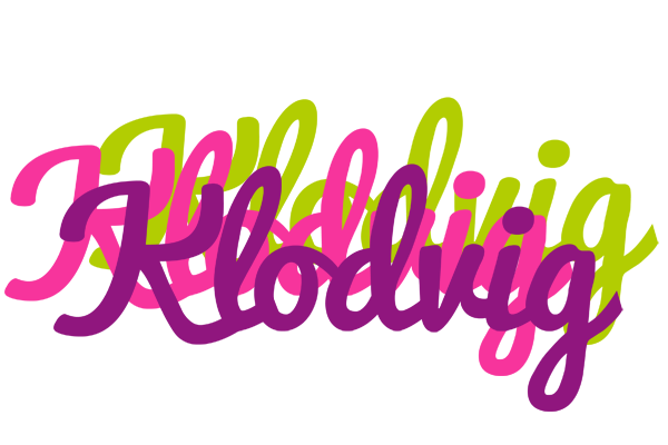 Klodvig flowers logo