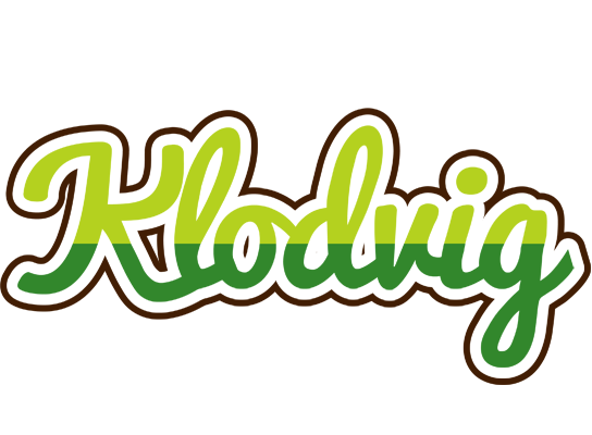 Klodvig golfing logo