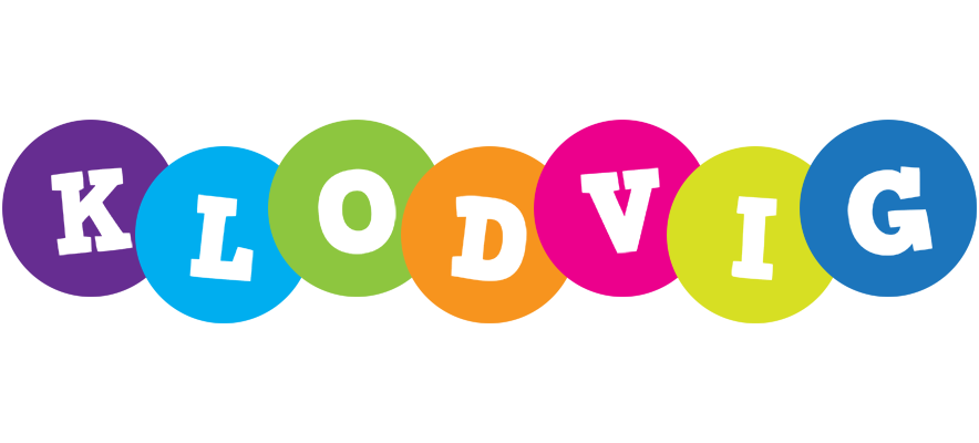 Klodvig happy logo