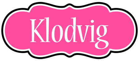 Klodvig invitation logo