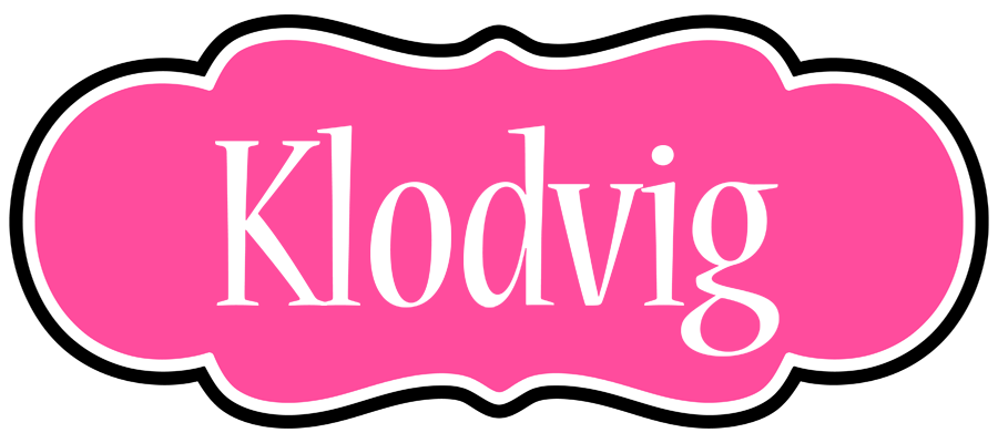 Klodvig invitation logo