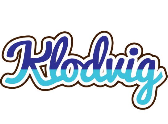 Klodvig raining logo