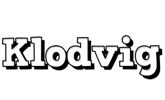 Klodvig snowing logo