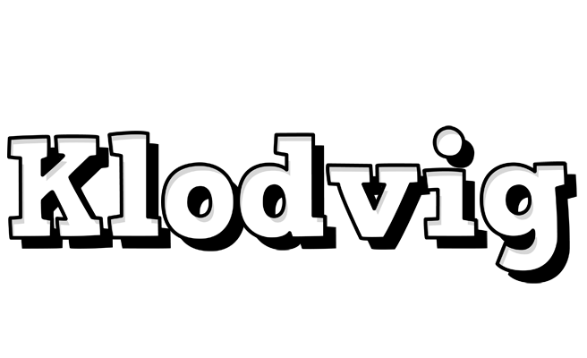 Klodvig snowing logo
