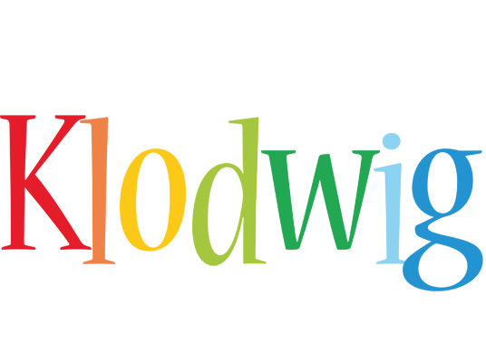 Klodwig birthday logo