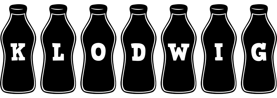 Klodwig bottle logo