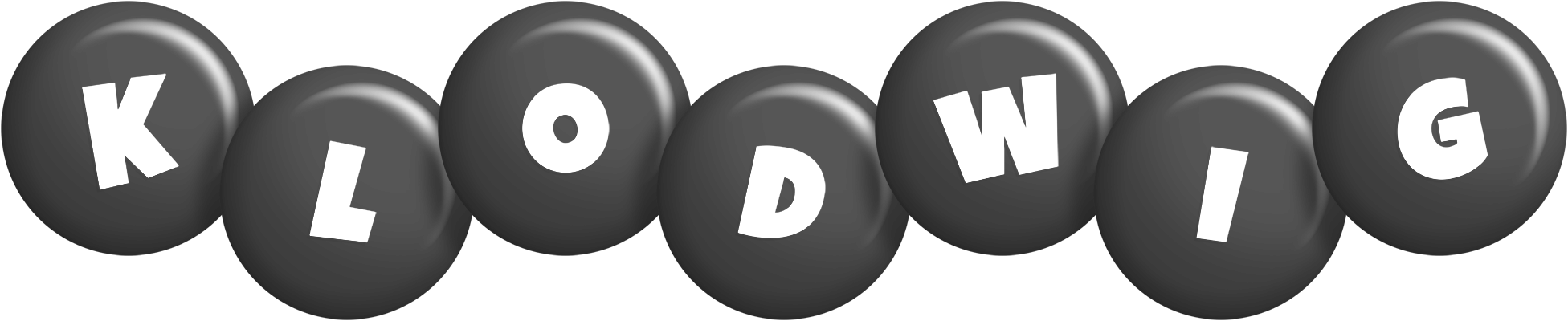 Klodwig candy-black logo