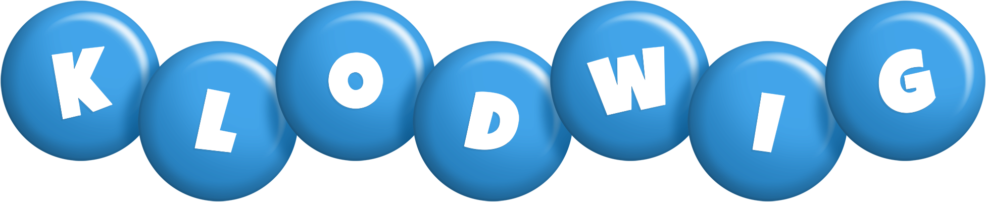 Klodwig candy-blue logo