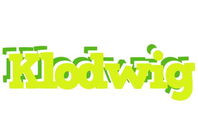 Klodwig citrus logo