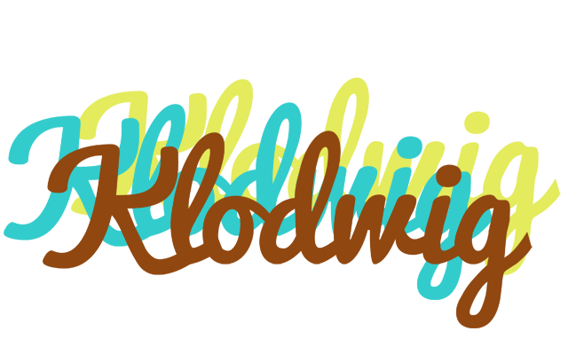 Klodwig cupcake logo