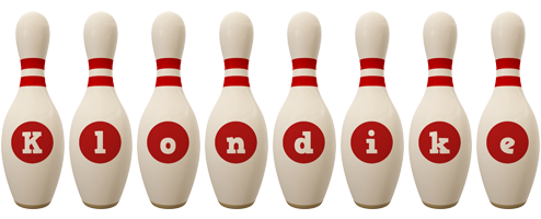 Klondike bowling-pin logo