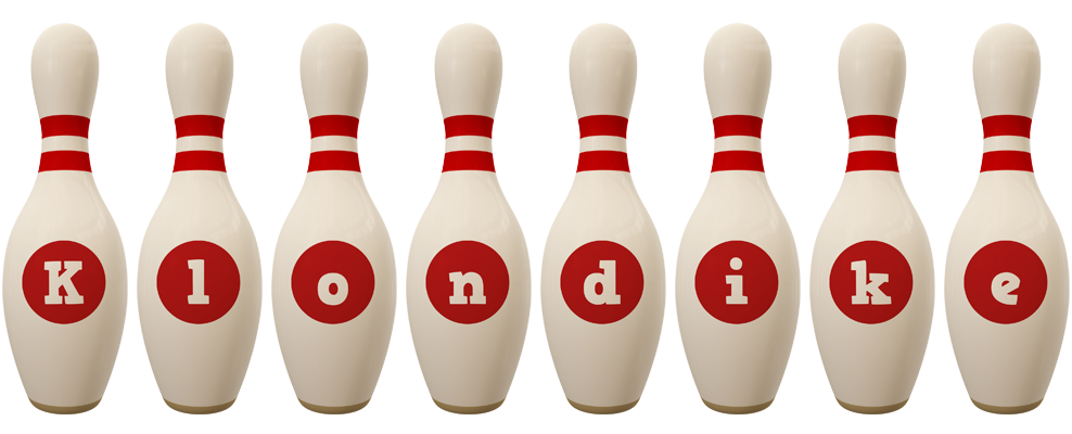 Klondike bowling-pin logo