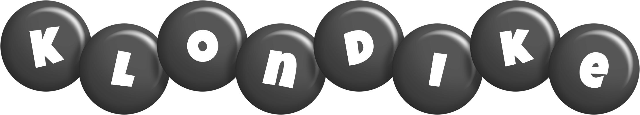 Klondike candy-black logo