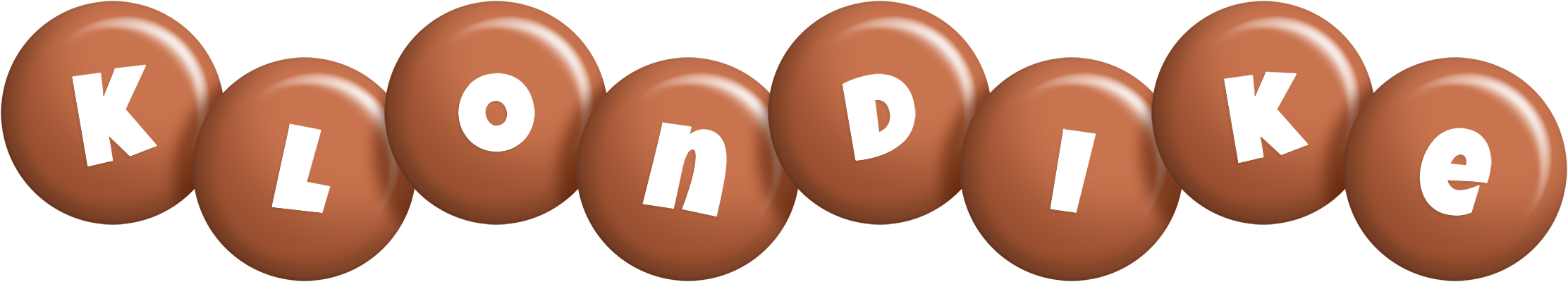 Klondike candy-brown logo