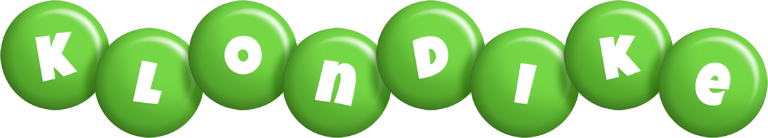 Klondike candy-green logo