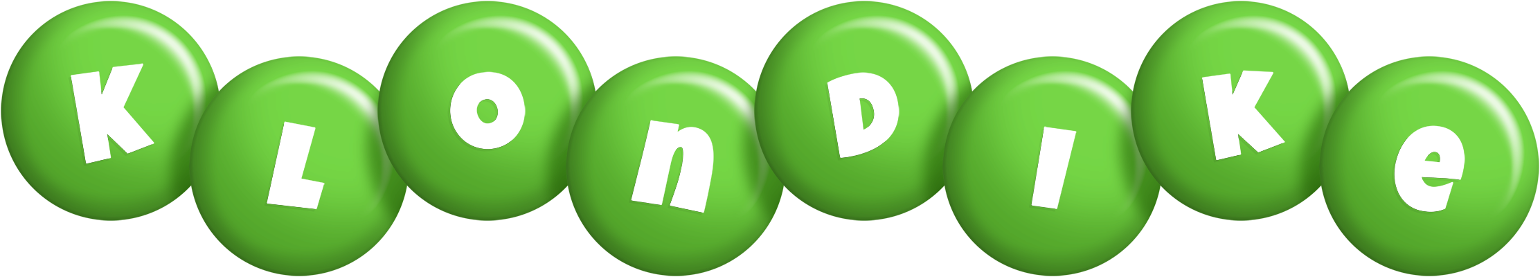 Klondike candy-green logo