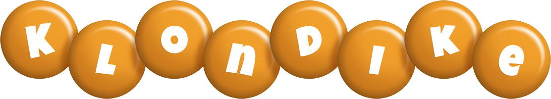 Klondike candy-orange logo