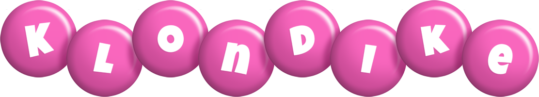 Klondike candy-pink logo