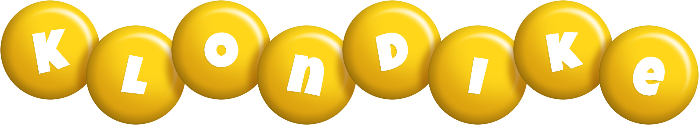 Klondike candy-yellow logo