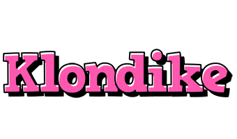 Klondike girlish logo