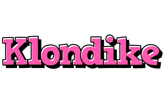 Klondike girlish logo