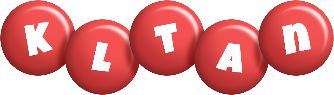 Kltan candy-red logo