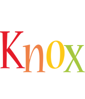 Knox birthday logo