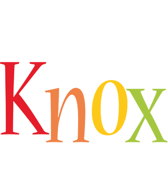Knox birthday logo