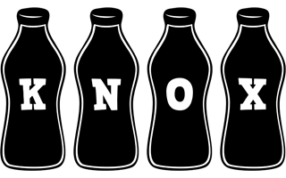 Knox bottle logo