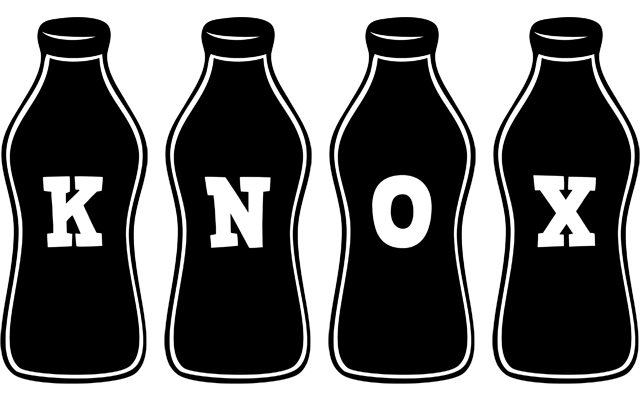 Knox bottle logo