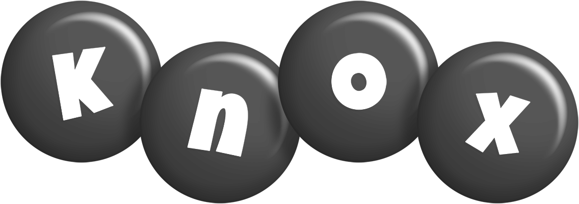 Knox candy-black logo