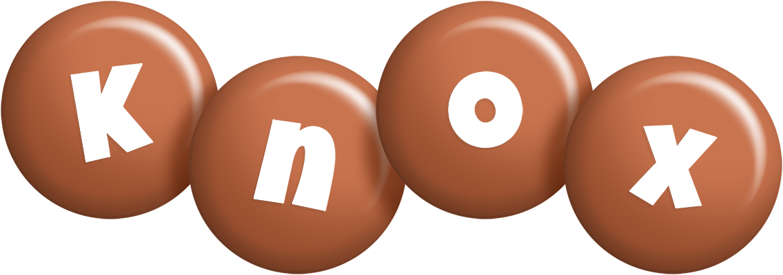 Knox candy-brown logo