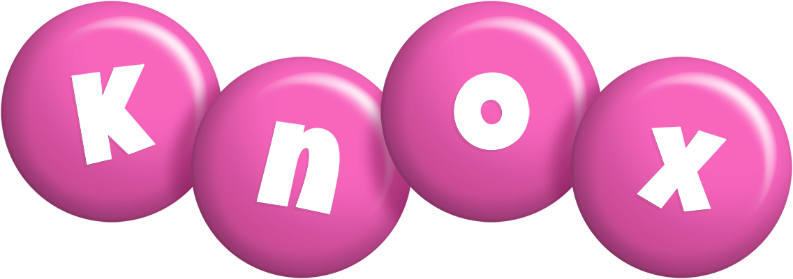 Knox candy-pink logo