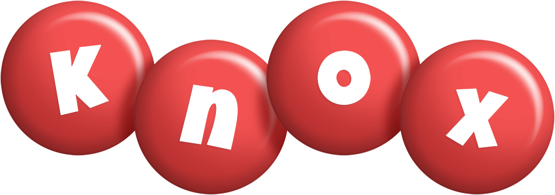 Knox candy-red logo