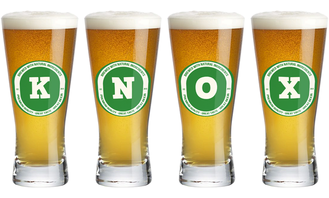 Knox lager logo
