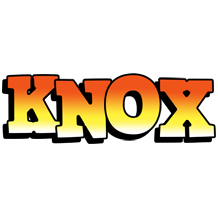 Knox sunset logo