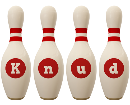 Knud bowling-pin logo