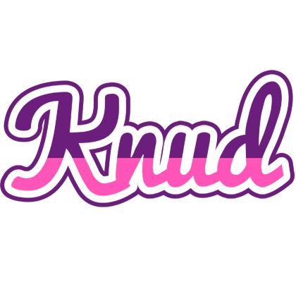 Knud cheerful logo