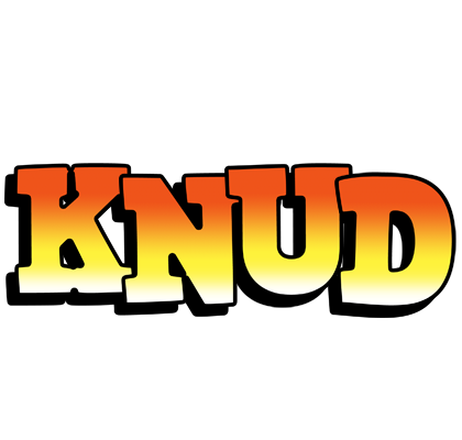 Knud sunset logo