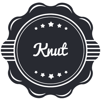 Knut badge logo