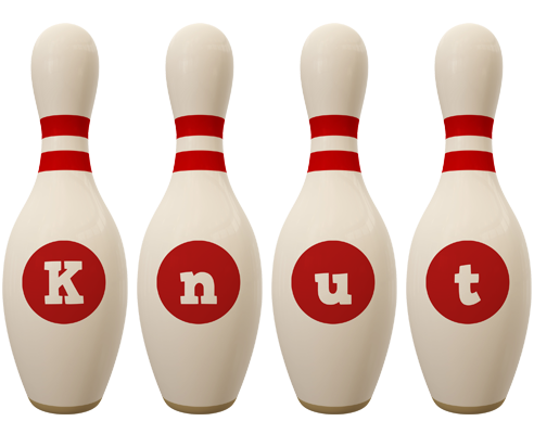 Knut bowling-pin logo