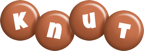 Knut candy-brown logo